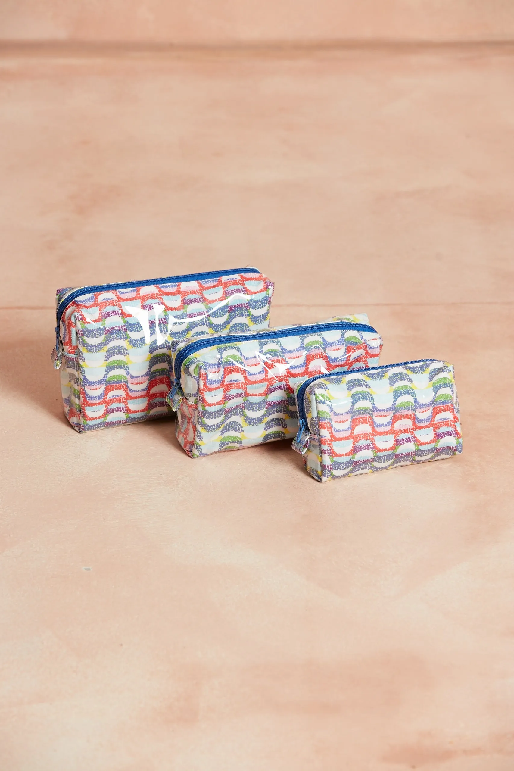 GOGO COSMETIC BAG COPACABANA BLUE sold by Ro's Garden