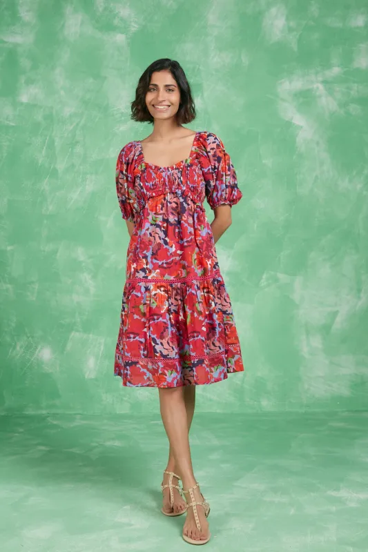 TAMARA SHORT DRESS BIKANER PINK sold by Ro's Garden