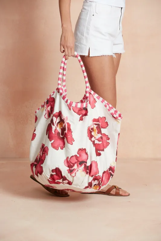 BALI BEACH BAG NACAR PINK sold by Ro's Garden