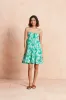 CARDIFF SHORT DRESS AMAZONIA GREEN sold by Ro's Garden