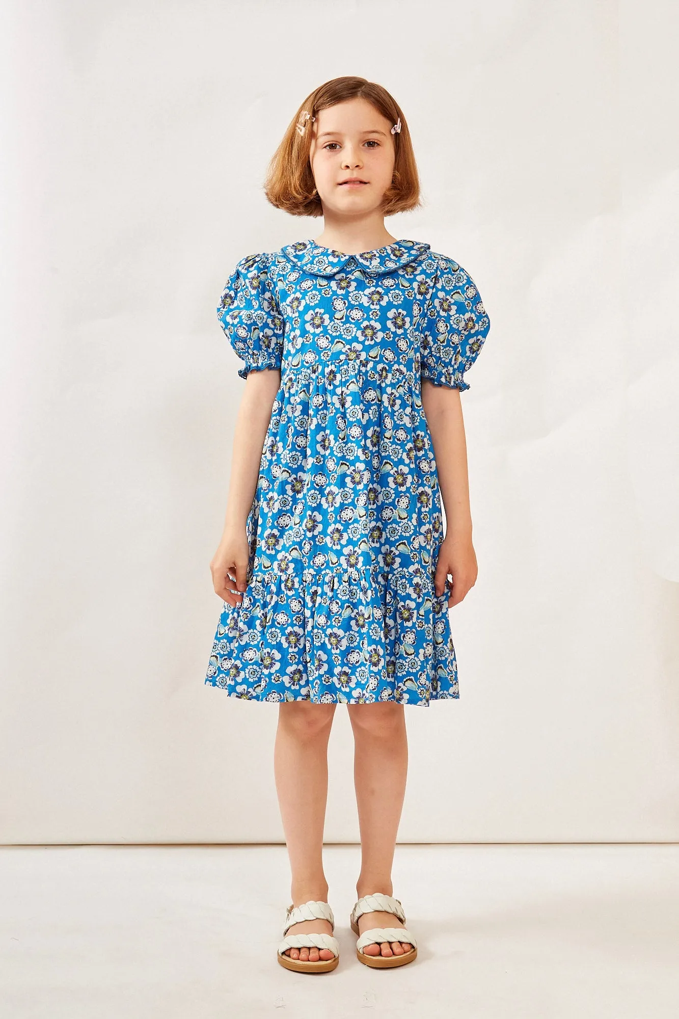COLUMBUS GIRLS DRESS HANIA BLUE sold by Ro's Garden