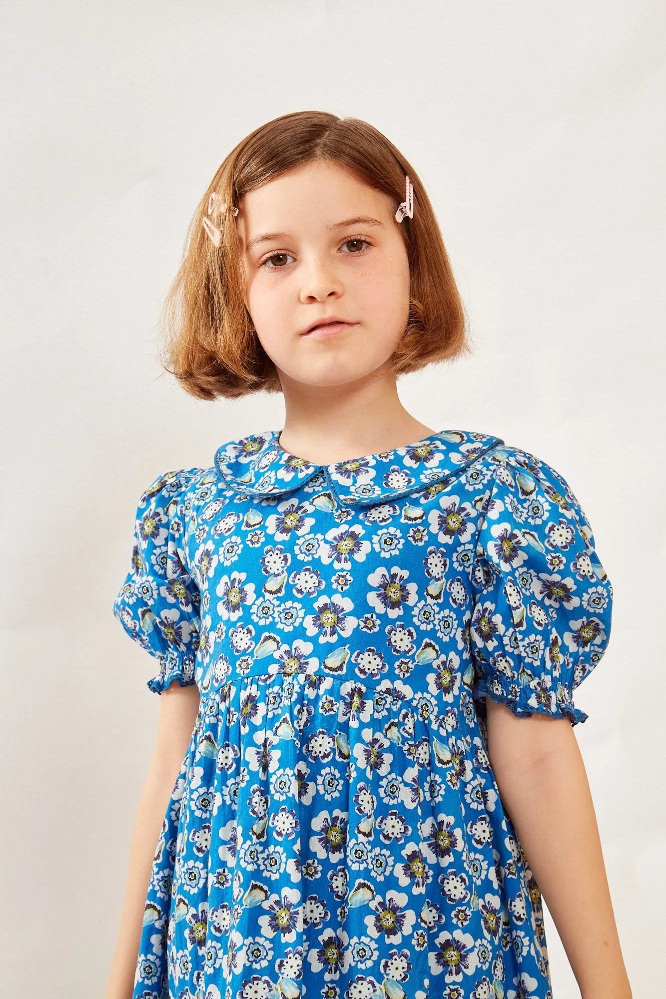 COLUMBUS GIRLS DRESS HANIA BLUE sold by Ro's Garden product image thumbnail 5