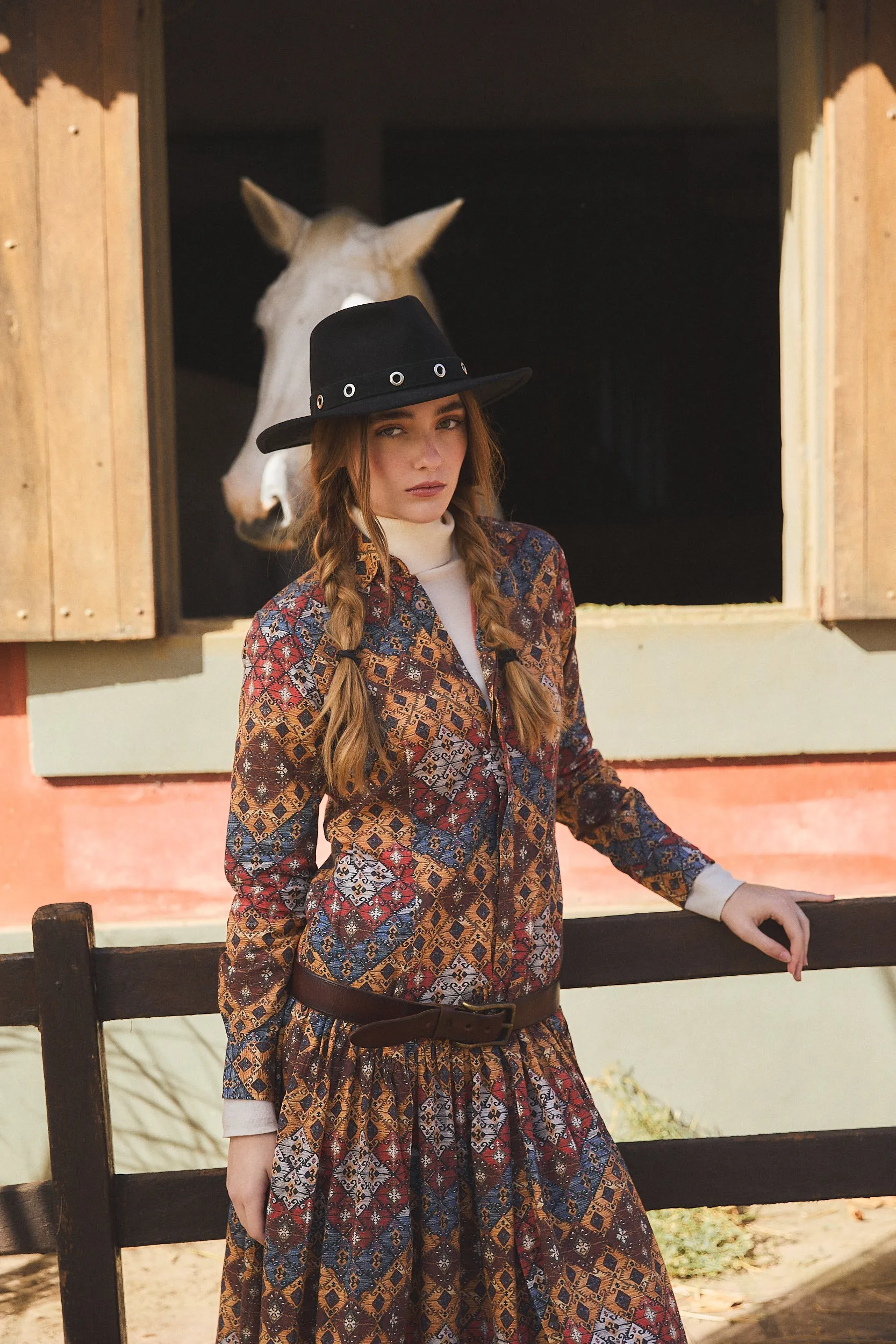 JEREMIE MAXI DRESS LACHEN BROWN sold by Ro's Garden product image thumbnail 2