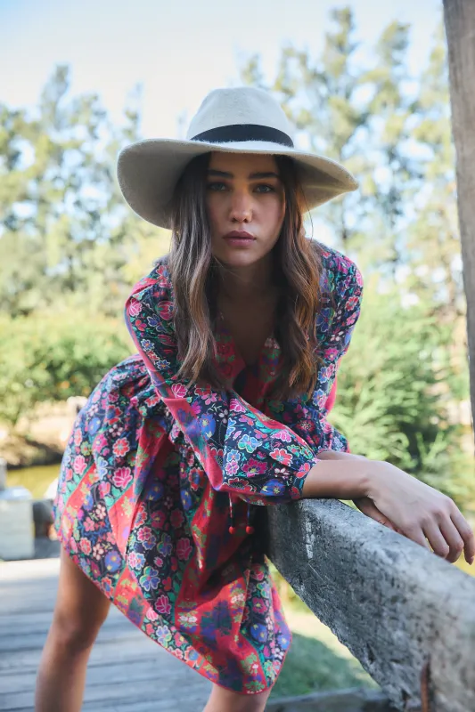 JEREZ SHORT DRESS YESHI RED sold by Ro's Garden