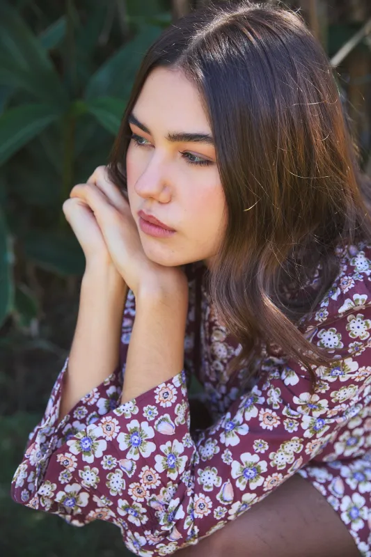 JESSE SHORT DRESS HANIA BROWN sold by Ro's Garden