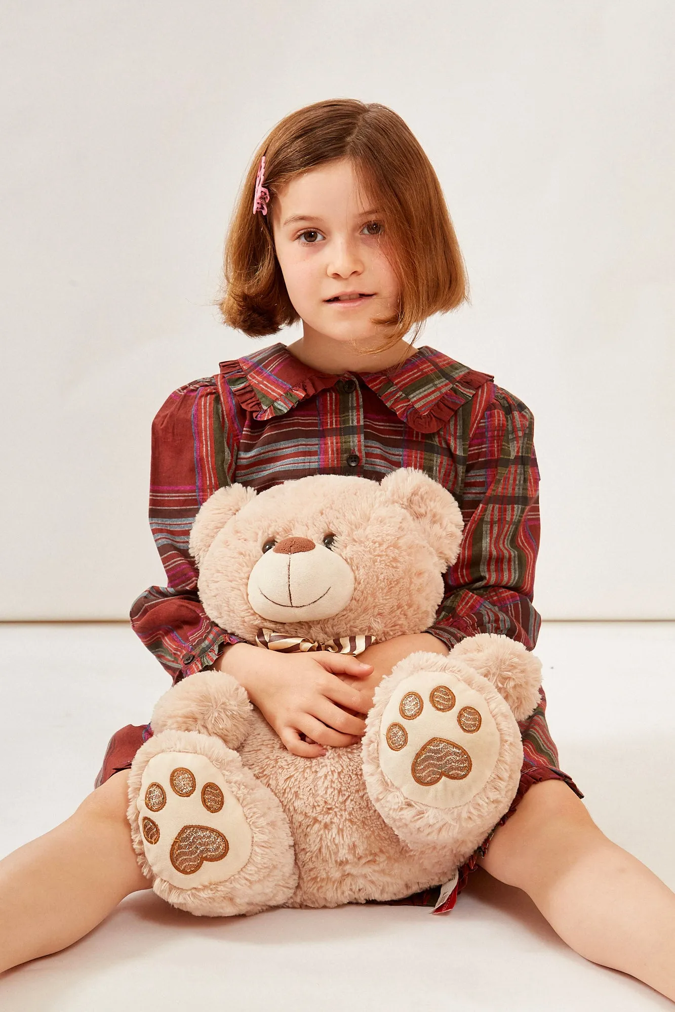 JALOR GIRLS DRESS PLAID RED sold by Ro's Garden