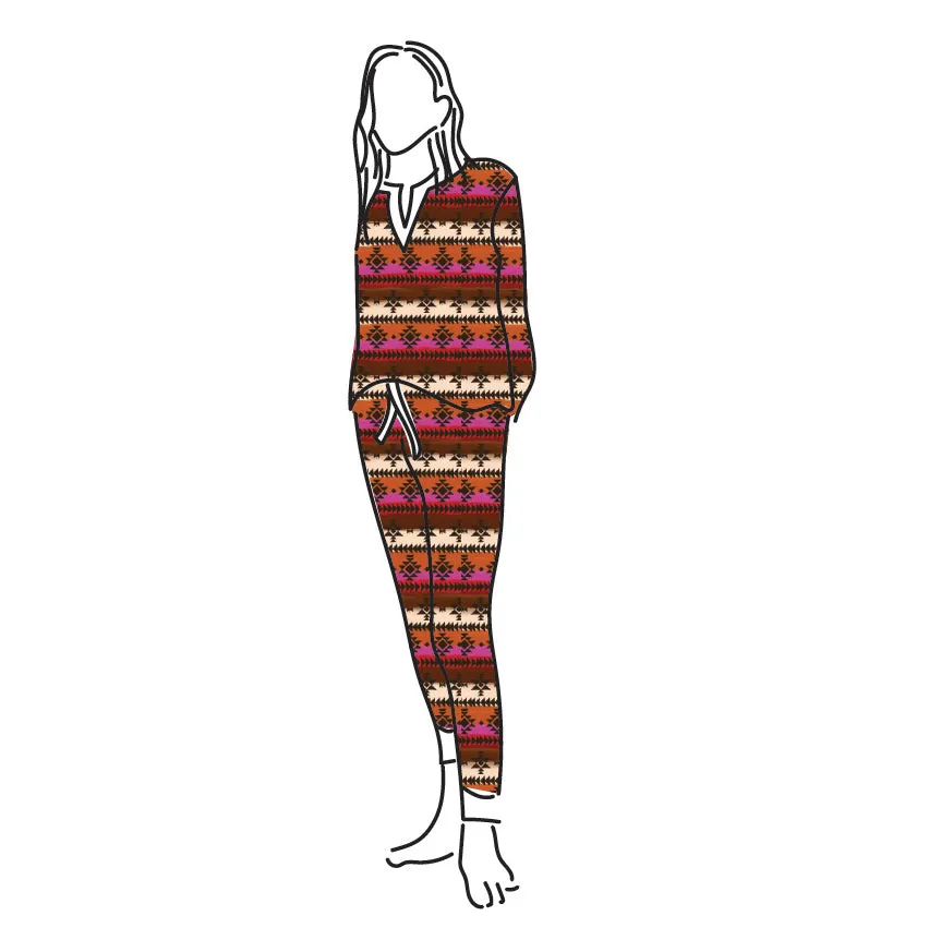 PIPPA WOMEN'S PAJAMA SET DAKOTA WARM sold by Ro's Garden product image thumbnail 4