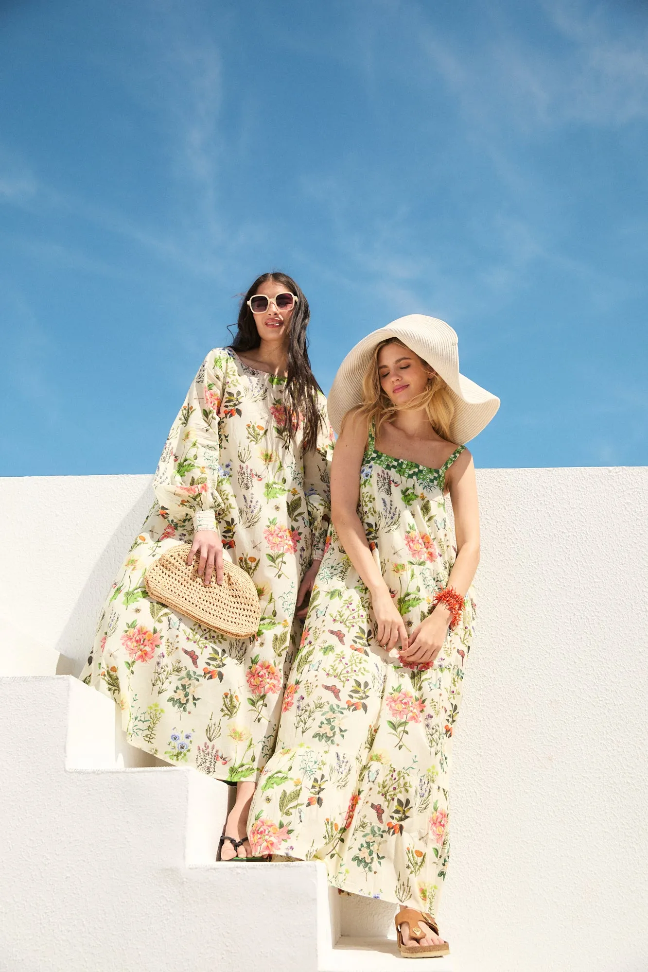 EMB NATASHA MAXI DRESS BOTANIC MULTI sold by Ro's Garden product image thumbnail 5