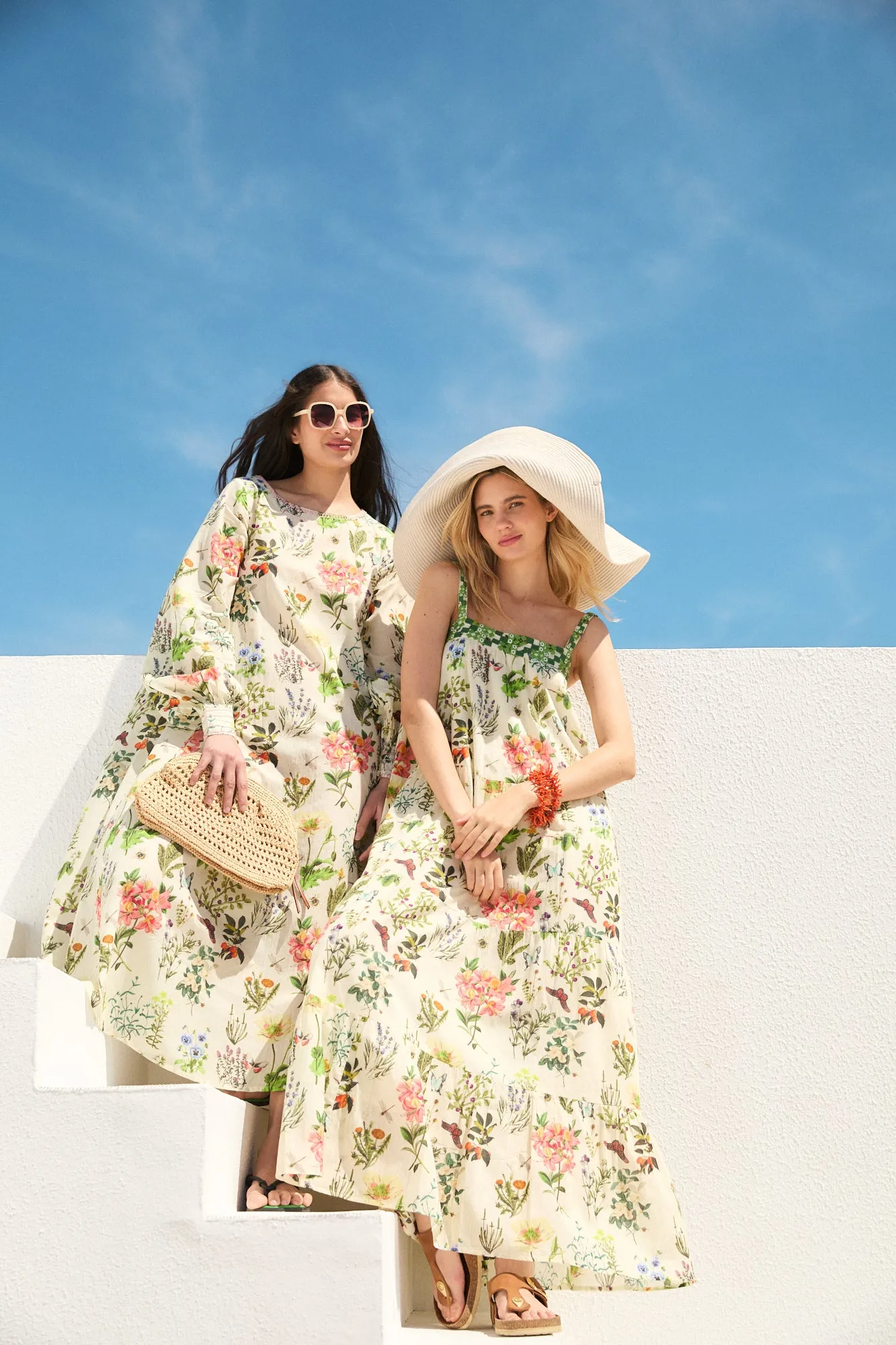 EMB NATASHA MAXI DRESS BOTANIC MULTI sold by Ro's Garden product image thumbnail 3