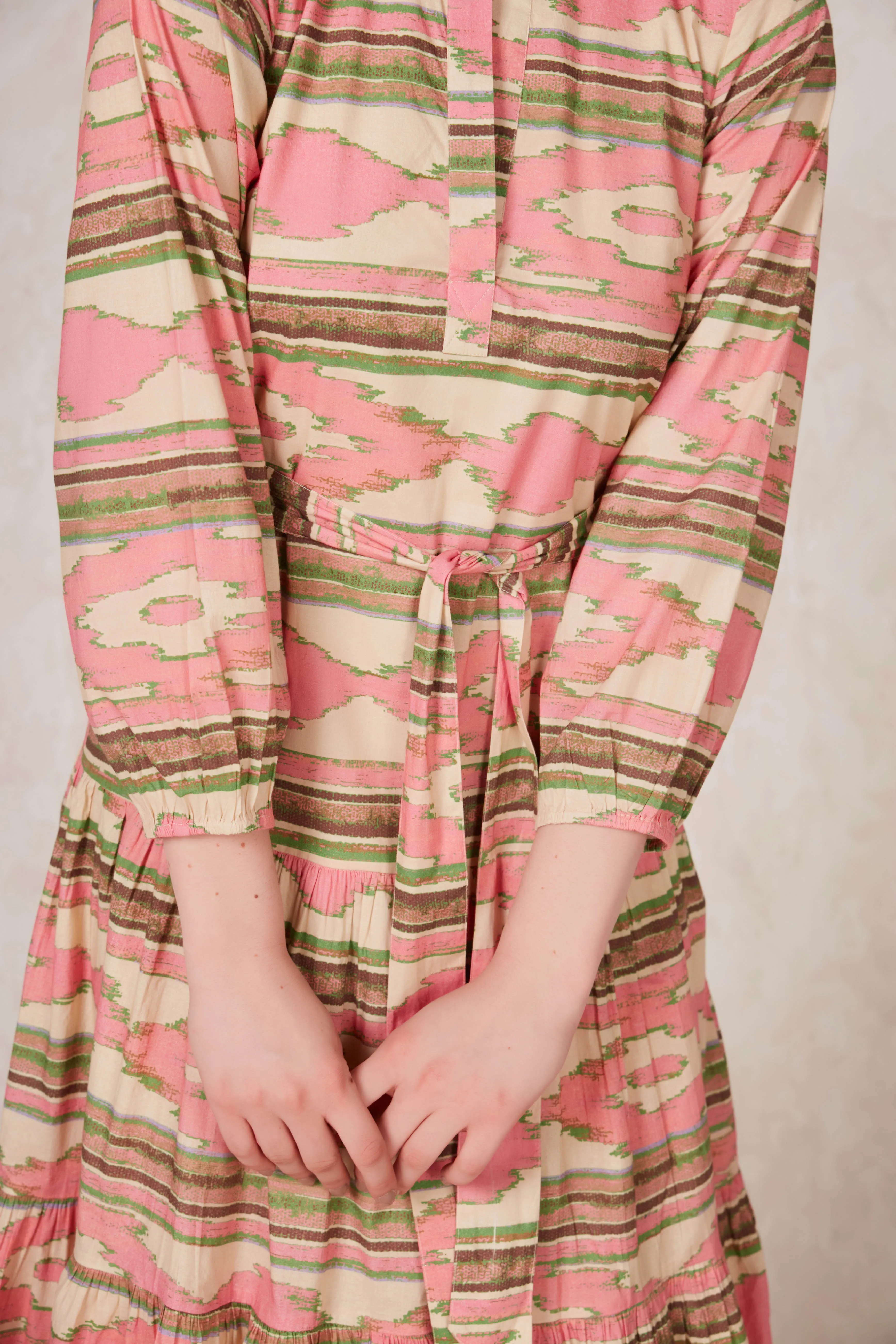 PURA MAXI DRESS ODELLE PINK sold by Ro's Garden product image thumbnail 2