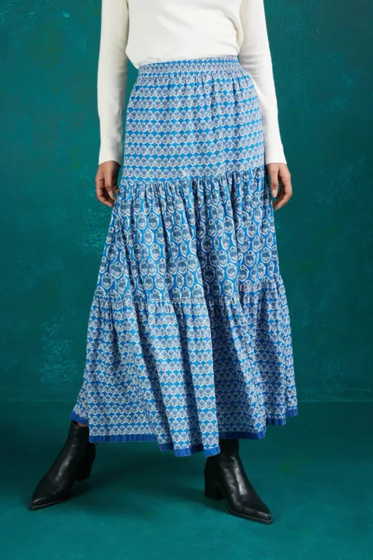 FRILLY SKIRT GWENYTH BLUE sold by Ro's Garden