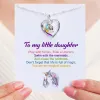 To My Daughter "My magical unicorn" Unicorn Necklace sold by SARAH'S WHISPER