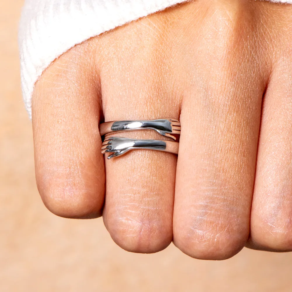 To My Daughter "Infinite Love" Hug Ring sold by SARAH'S WHISPER product image thumbnail 3