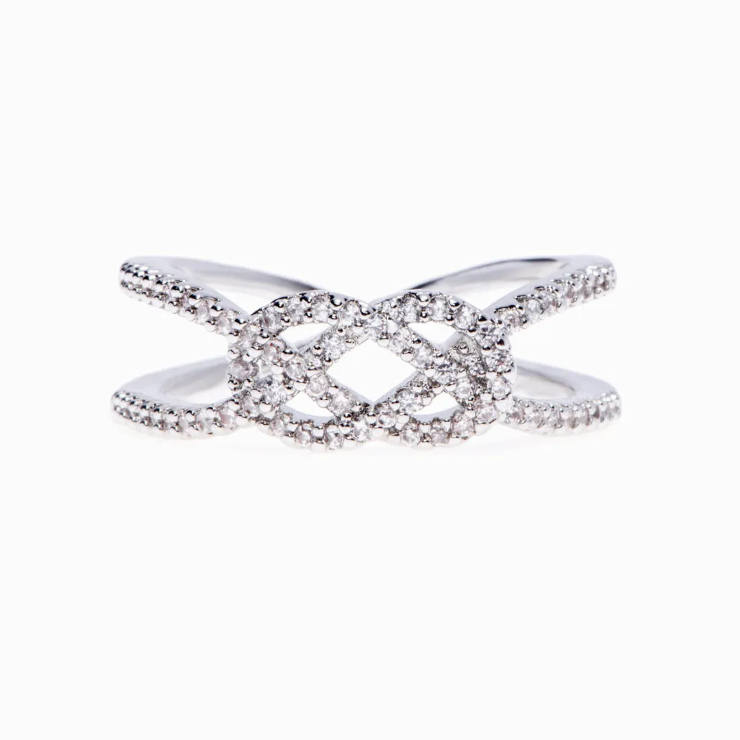 To My Daughter "Seek the wisdom that will untie your knot" Knot Ring sold by SARAH'S WHISPER