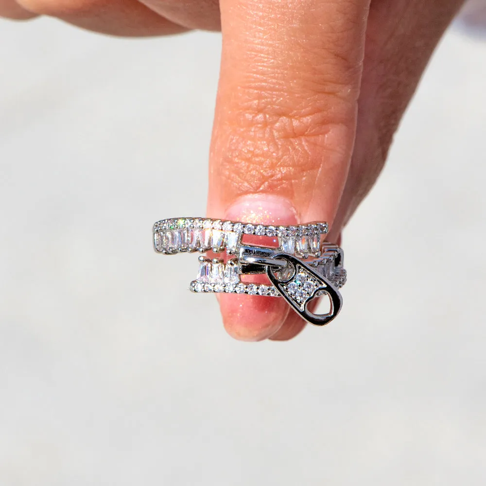 To My Best Friend "Thank you being a friend." Zip Ring sold by SARAH'S WHISPER product image thumbnail 4