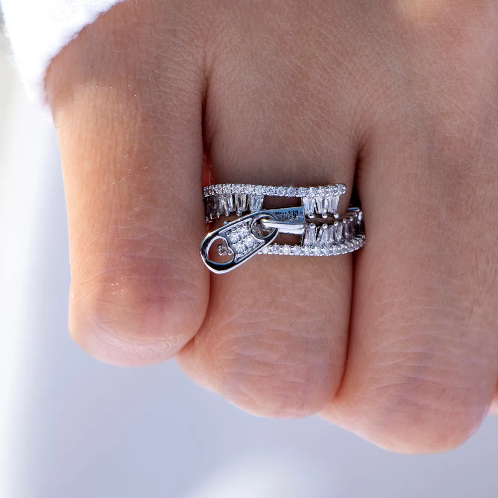 To My Best Friend "Thank you being a friend." Zip Ring sold by SARAH'S WHISPER product image thumbnail 3