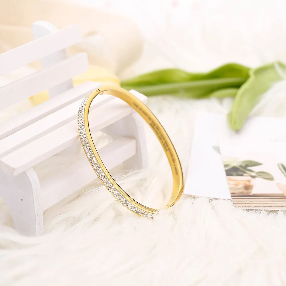 To My Niece "Only an aunt can hug like a mom keep secrets like a sister share love like a friend" Bracelet sold by SARAH'S WHISPER product image thumbnail 4