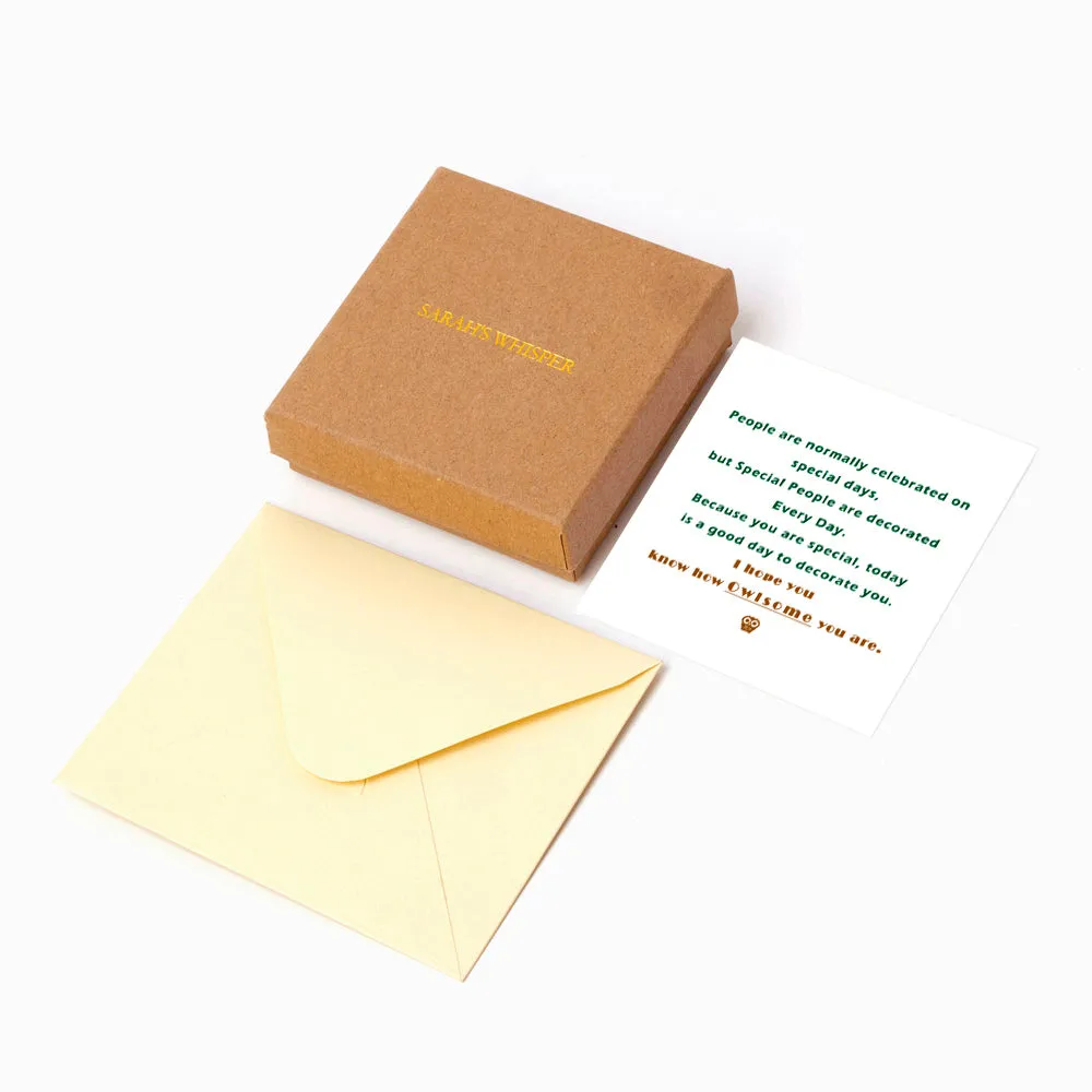 "I hope you know how Owlsome you are." Owl-Inspired Bracelet sold by SARAH'S WHISPER product image thumbnail 5