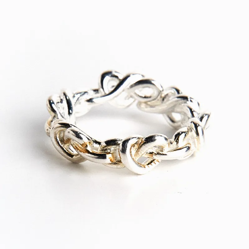 To My Granddaughter "The bond between a grandmother and granddaughter" Infinite Love Ring sold by SARAH'S WHISPER