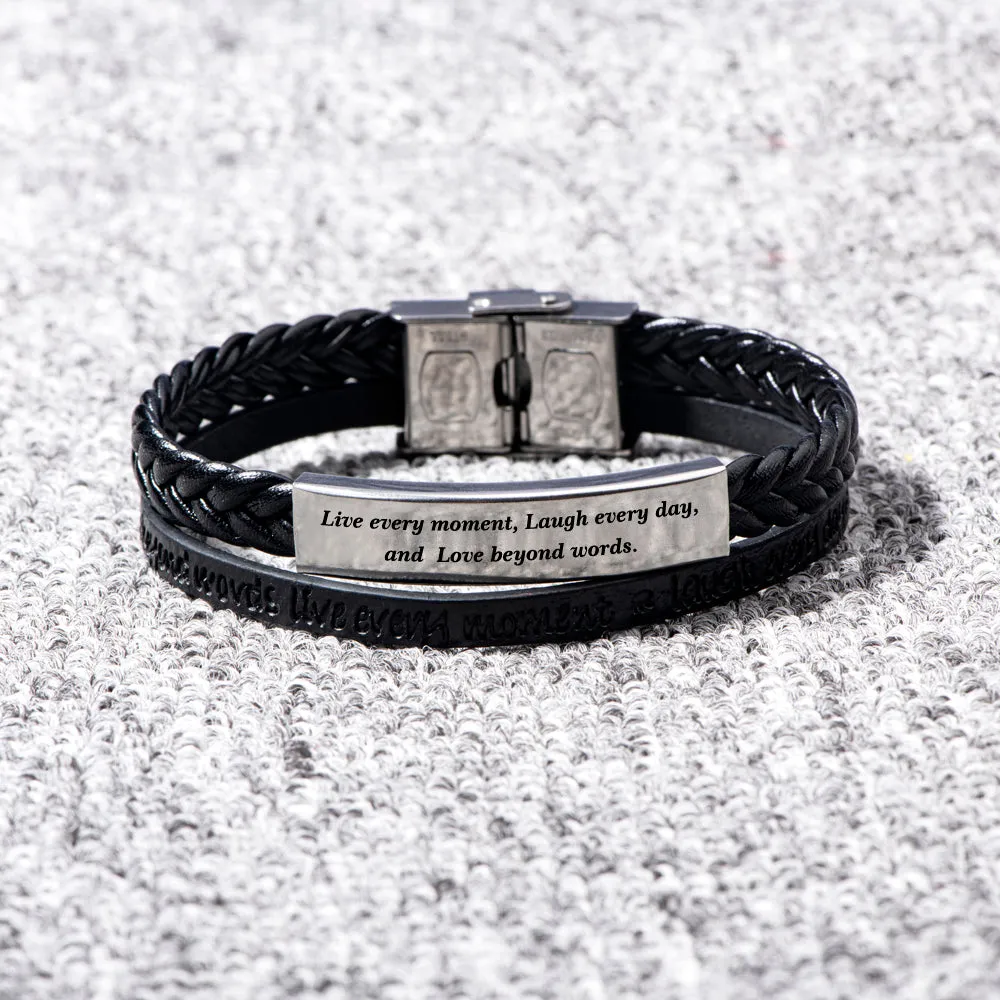 "LIve, Laugh, Love." Bracelet sold by SARAH'S WHISPER product image thumbnail 5