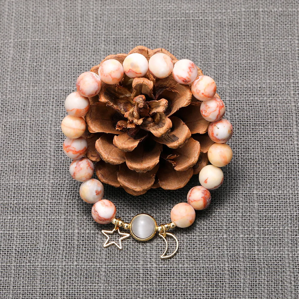 To My Daughter "My sun, moon and all of my stars." Star Bracelet sold by SARAH'S WHISPER product image thumbnail 5