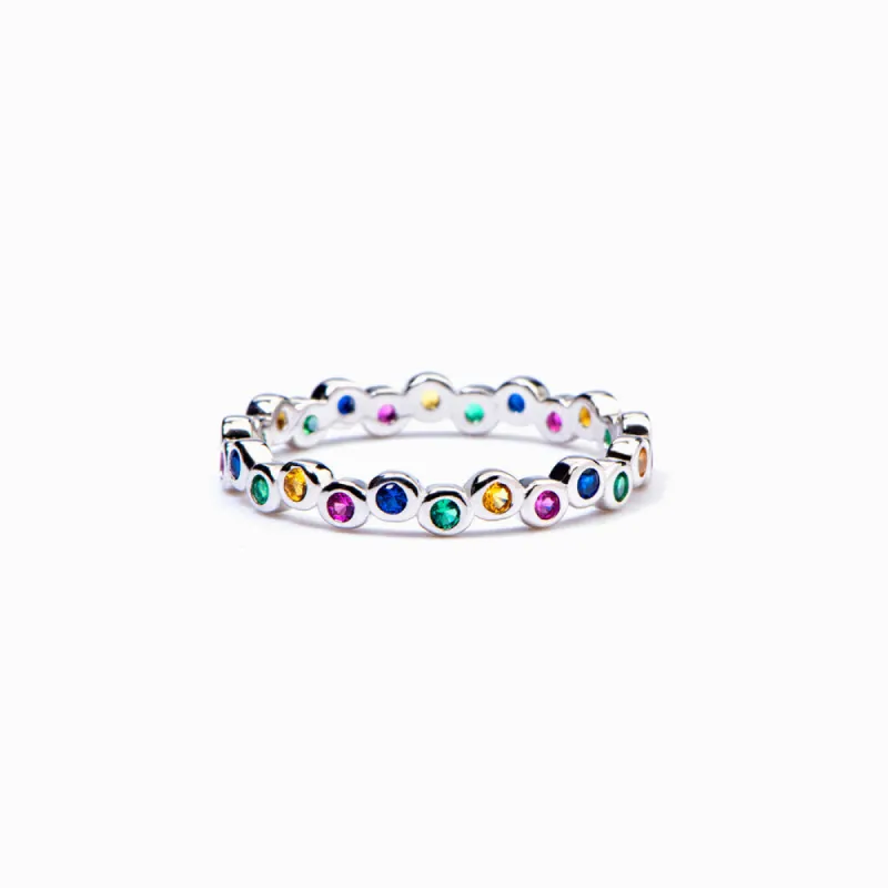To My Granddaughter "Colorful Days" Ring sold by SARAH'S WHISPER