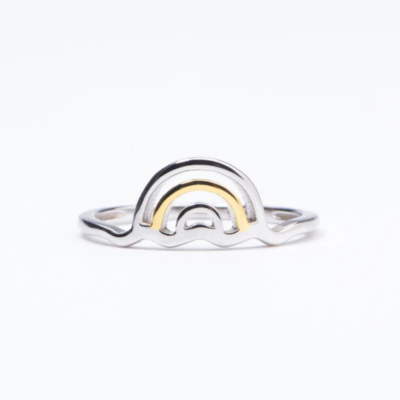 "Pick Yourself Up. " Cloud Ring sold by SARAH'S WHISPER