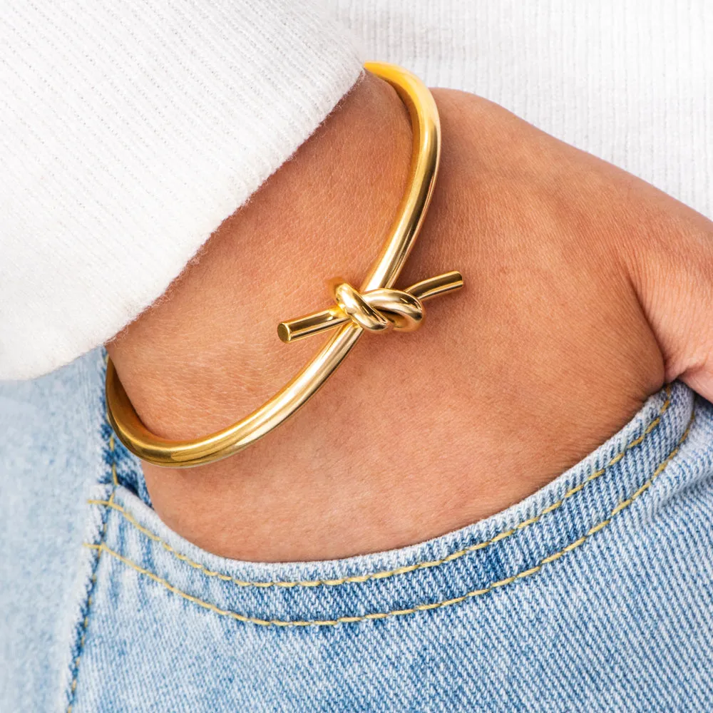 To My Daughter "A knot cannot be undone" Knot Bracelet sold by SARAH'S WHISPER product image thumbnail 3