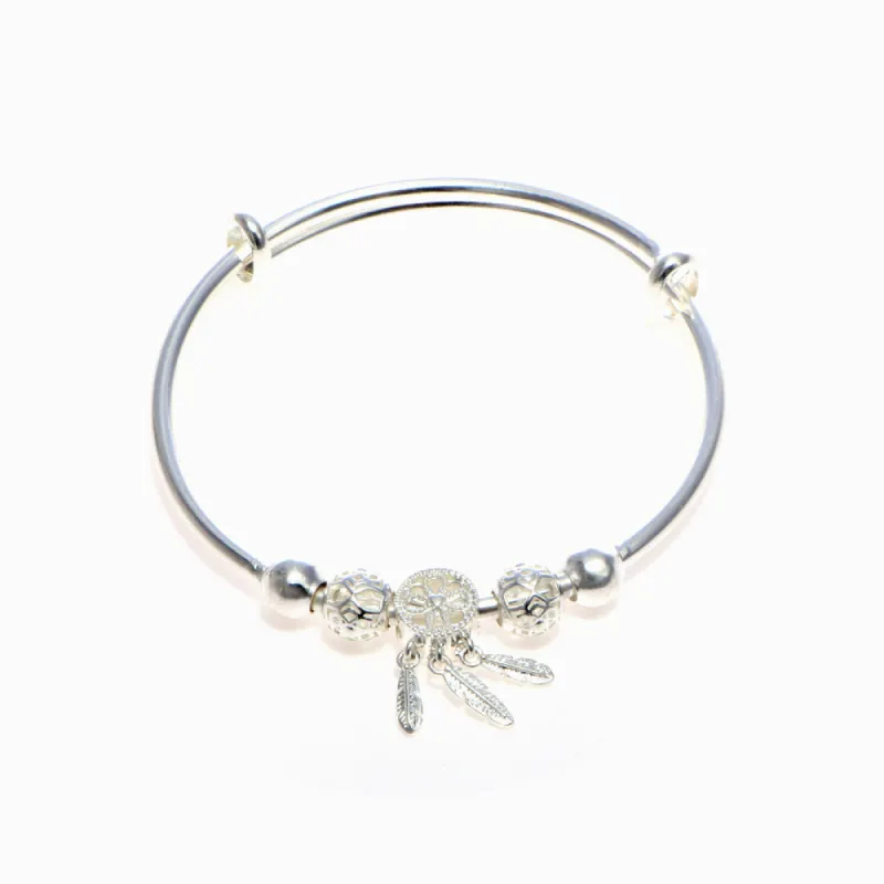 To My Granddaughter "Be fearless in pursuit of your dreams" Deamcatcher Bracelet sold by SARAH'S WHISPER