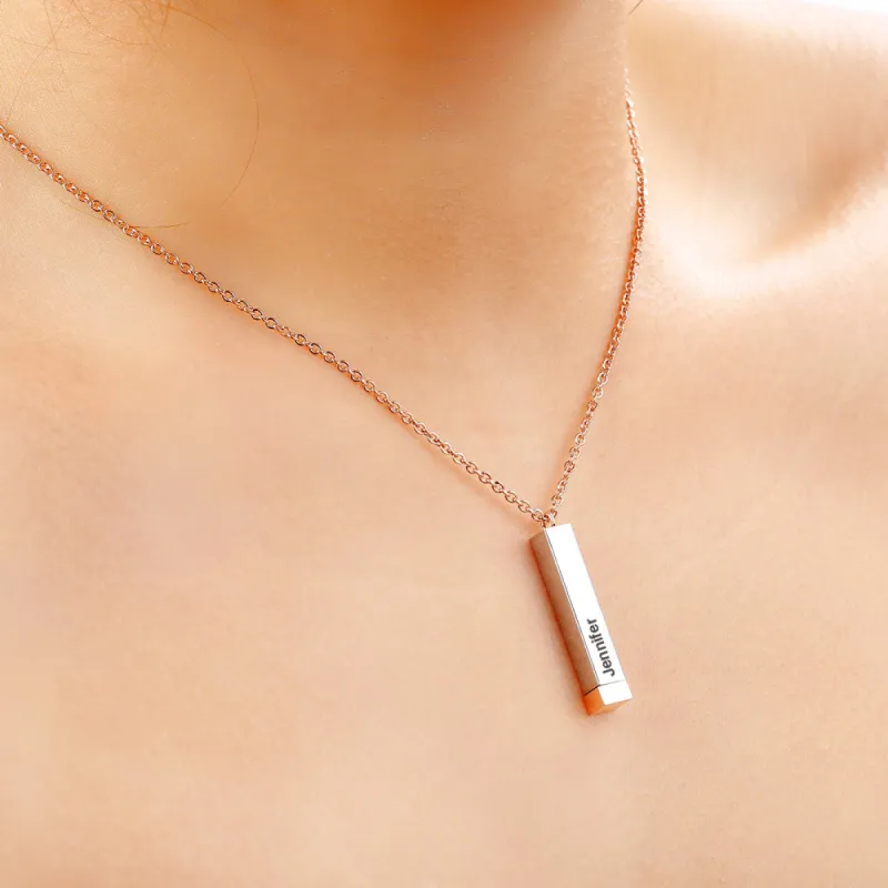 [Custom Name] To My Granddaughter "Forever Linked" Love Necklace sold by SARAH'S WHISPER