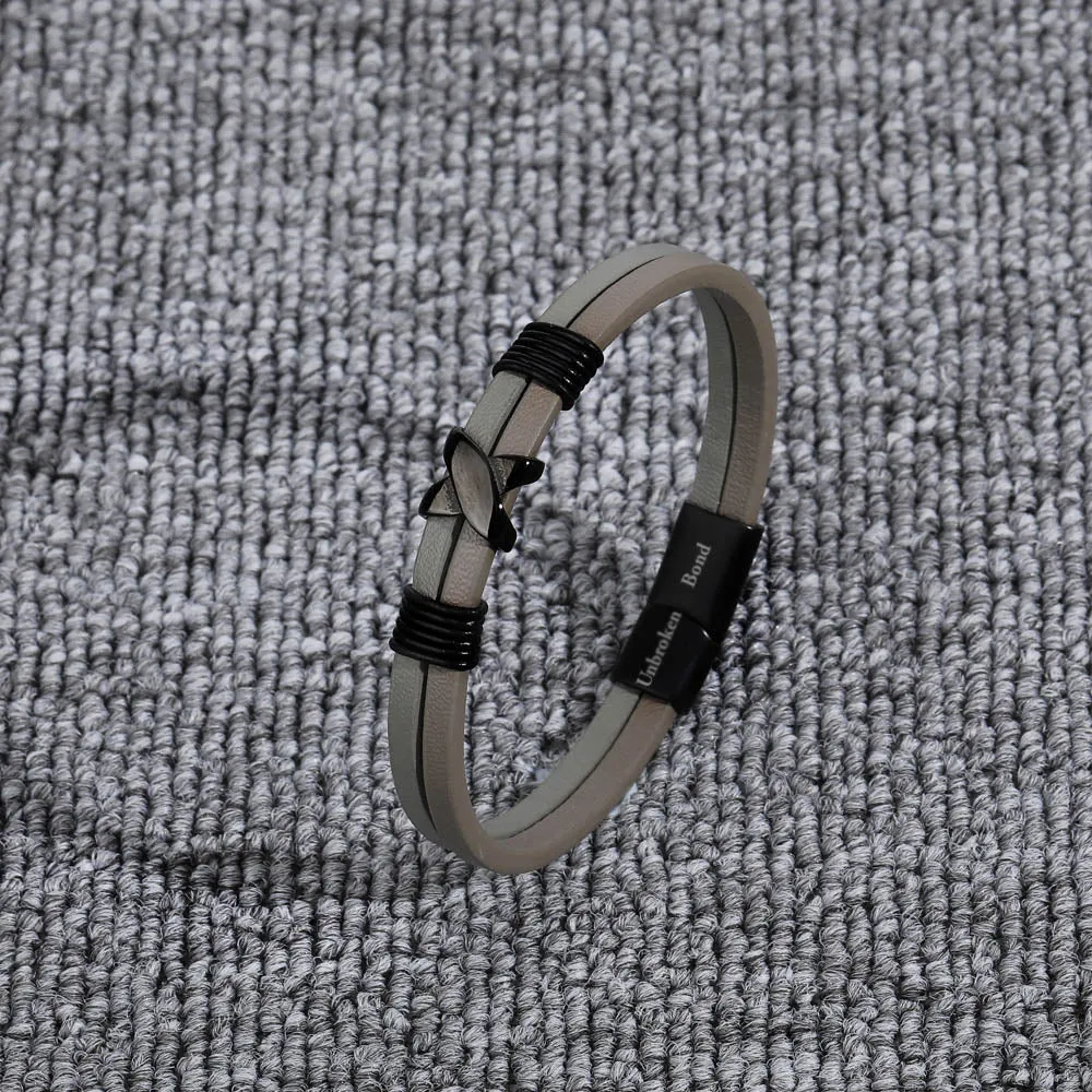 To My Son "A BOND THAT CAN'T BE BROKEN" Bond Bracelet sold by SARAH'S WHISPER product image thumbnail 4