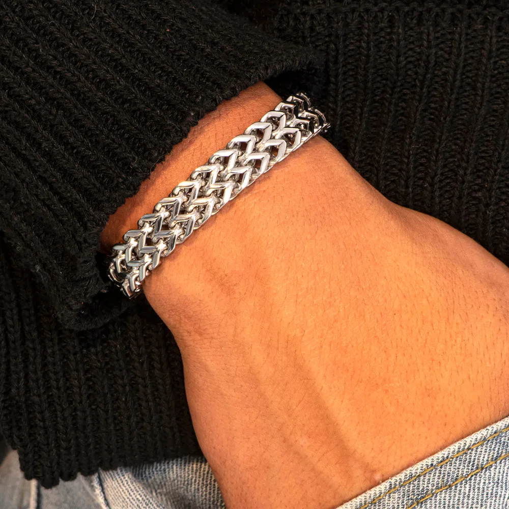 To My Son "FOREVER & ALWAYS" Men's Bracelet sold by SARAH'S WHISPER product image thumbnail 3