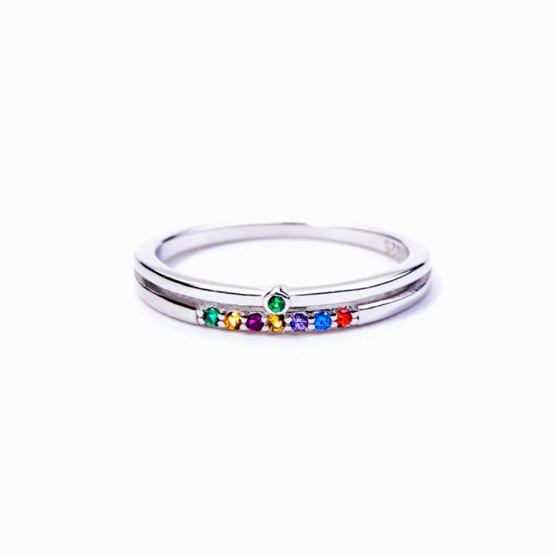[Custom Birthstone] Birthstones Family Ring sold by SARAH'S WHISPER