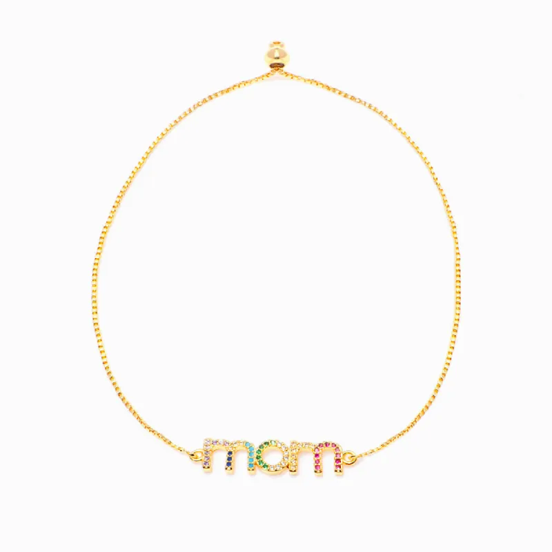 To My Mom "I love you mom" Colorful Bracelet sold by SARAH'S WHISPER