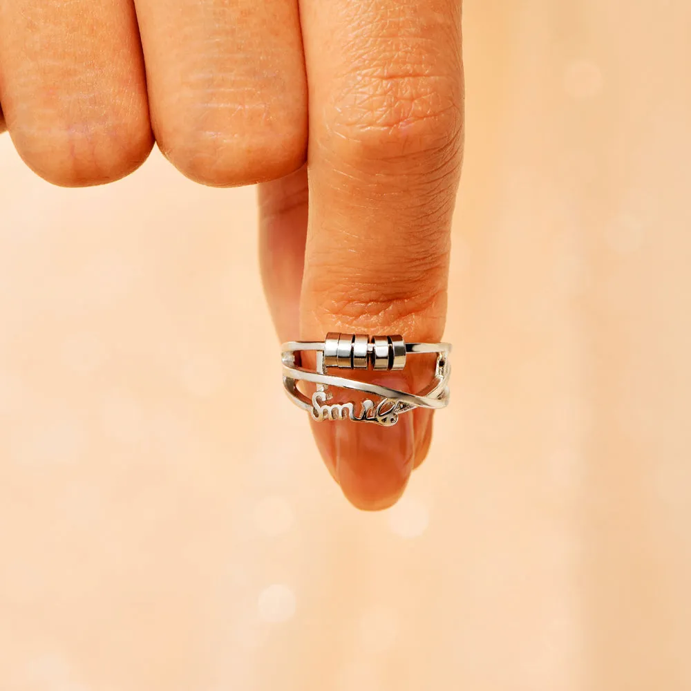 To My Daughter "You are stunning" Fidget Ring sold by SARAH'S WHISPER product image thumbnail 4