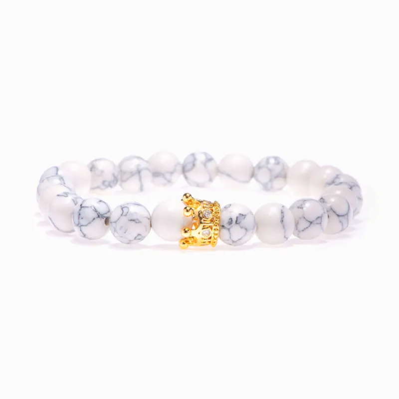 "Straighten your crown" Crown Bracelet made by SARAH'S WHISPER