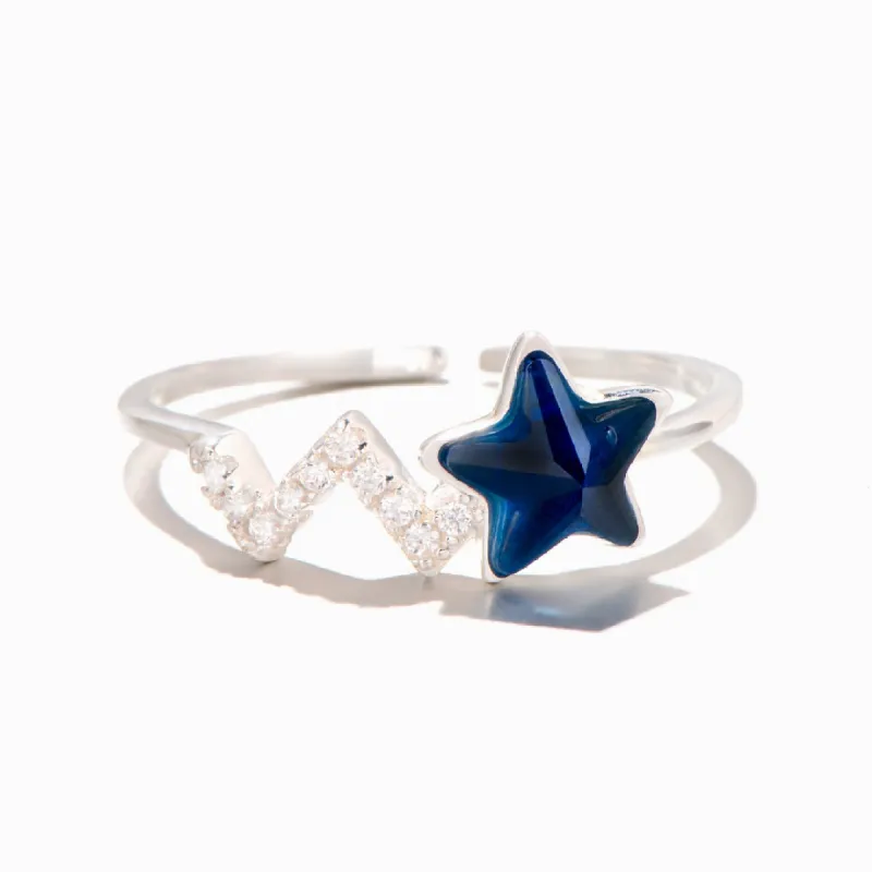"Rise to the occasion of your life" Sterling Silver Adjustable Ring sold by SARAH'S WHISPER