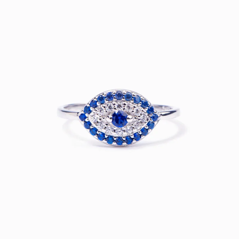 "Protect You" Evil Eye Ring sold by SARAH'S WHISPER