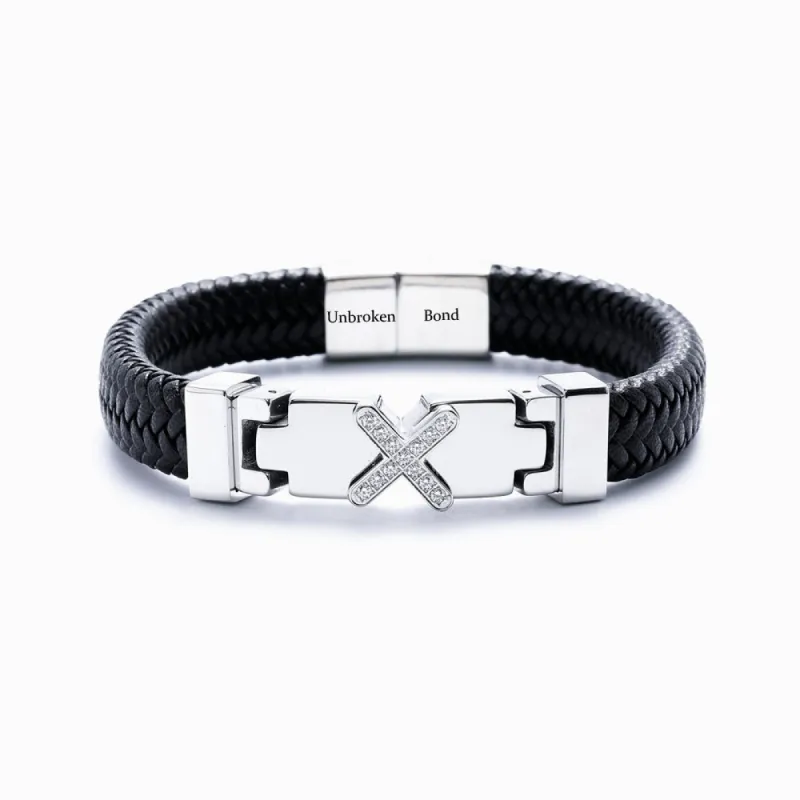 To My Grandson "A BOND THAT CAN'T BE BROKEN" Bond Bracelet sold by SARAH'S WHISPER