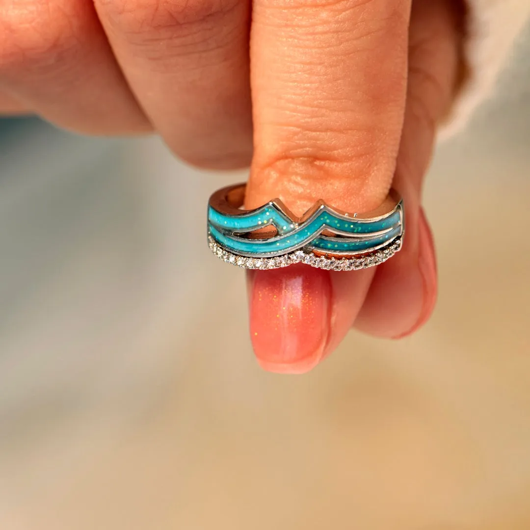 "No matter how hard the past, you can always begin again." Ring sold by SARAH'S WHISPER product image thumbnail 4