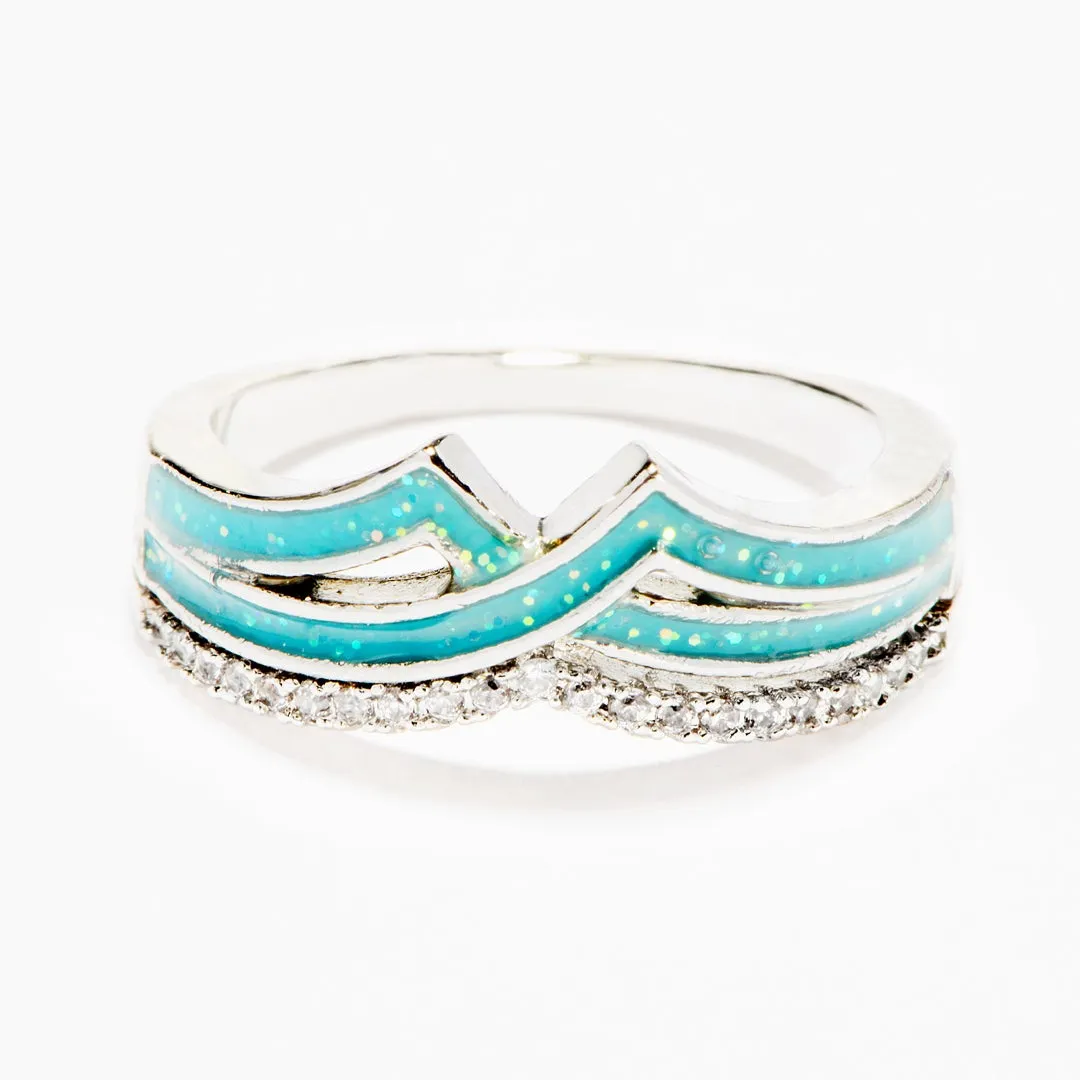 "No matter how hard the past, you can always begin again." Ring sold by SARAH'S WHISPER