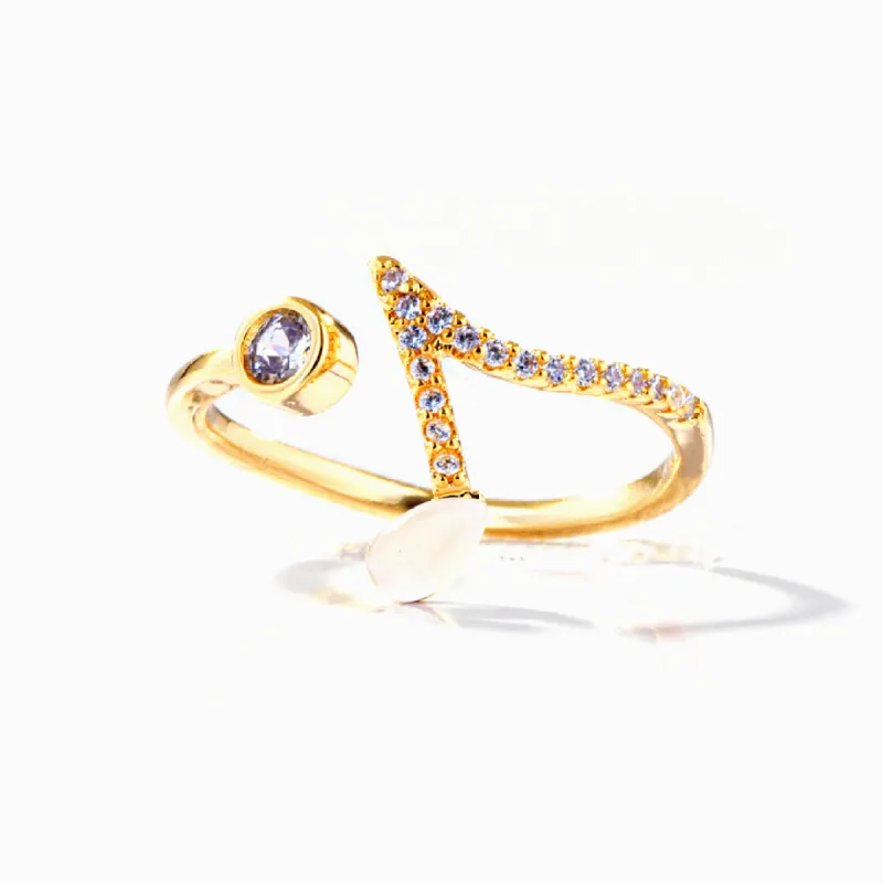 To My Granddaughter "Dance in the rain" Melody Ring sold by SARAH'S WHISPER