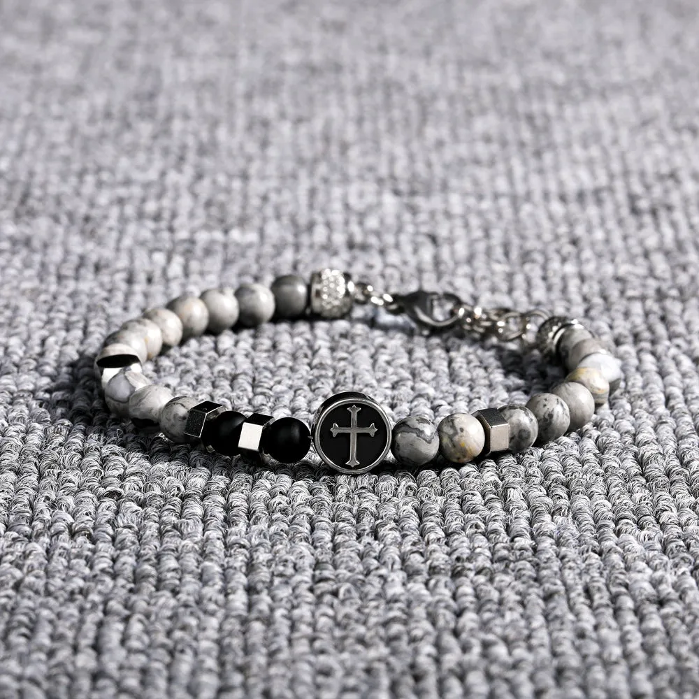 To My Son "Pray" Cross Bracelet sold by SARAH'S WHISPER product image thumbnail 4