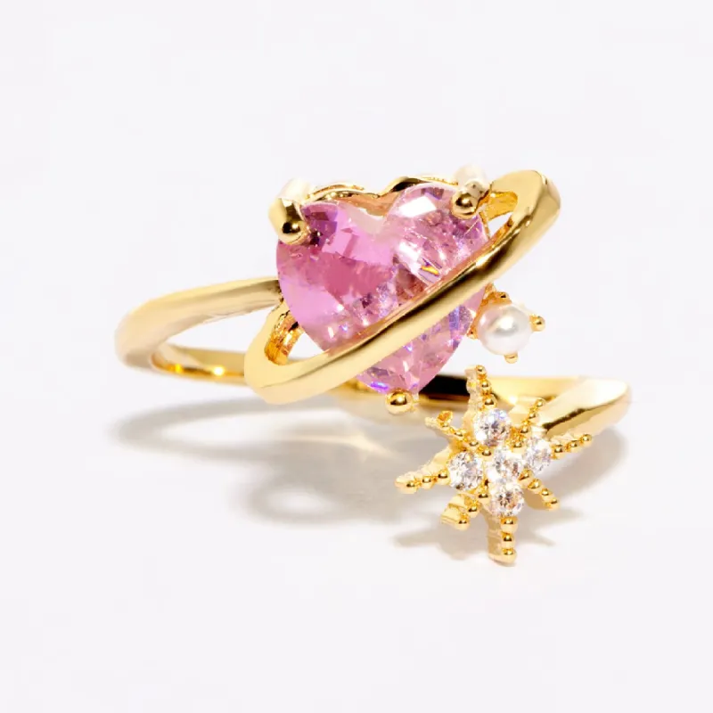 "My daughter is the heart of my heart and the center of my world." Adjustable Ring sold by SARAH'S WHISPER