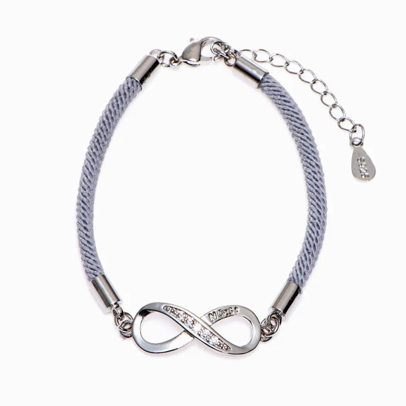 To My Granddaughter "Love Forever" Infinite Love Bracelet sold by SARAH'S WHISPER
