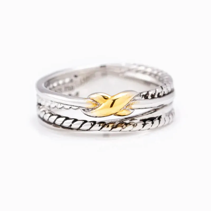 "No matter which path you take, I will always be with you." Bond Infinity Ring sold by SARAH'S WHISPER