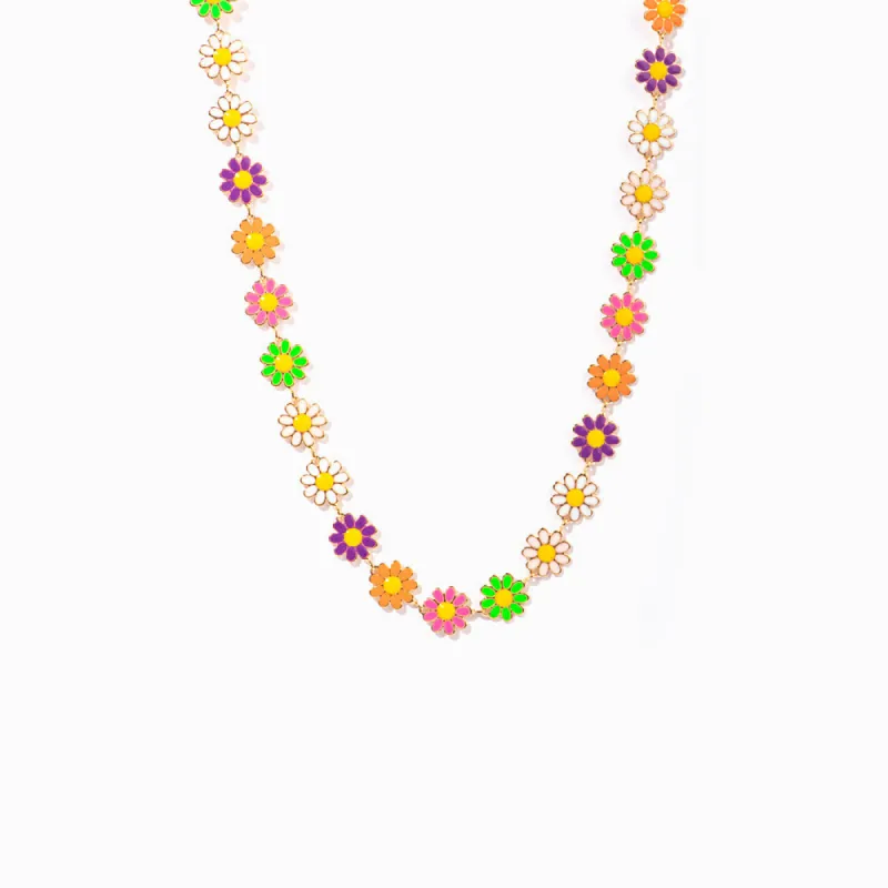 "Colorful Daisy" Necklace sold by SARAH'S WHISPER