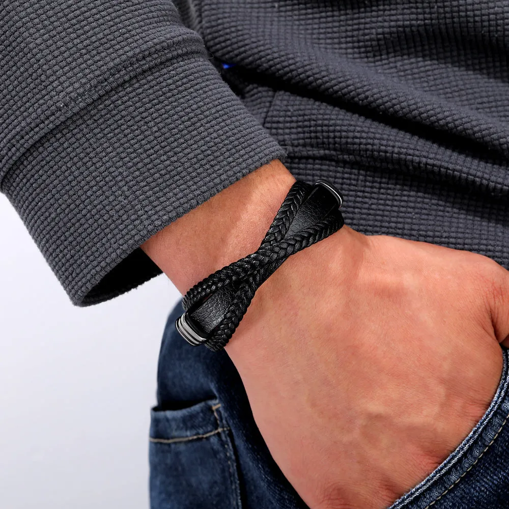 To My Grandson "A BOND THAT CAN'T BE BROKEN" Bond Bracelet sold by SARAH'S WHISPER product image thumbnail 4