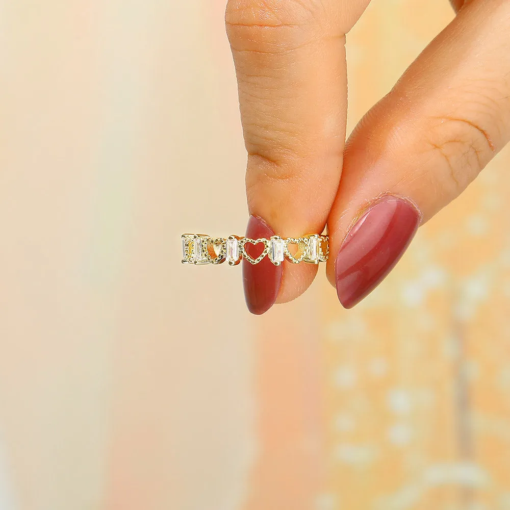 To My Granddaughter "Thank you" Heart Ring sold by SARAH'S WHISPER product image thumbnail 4