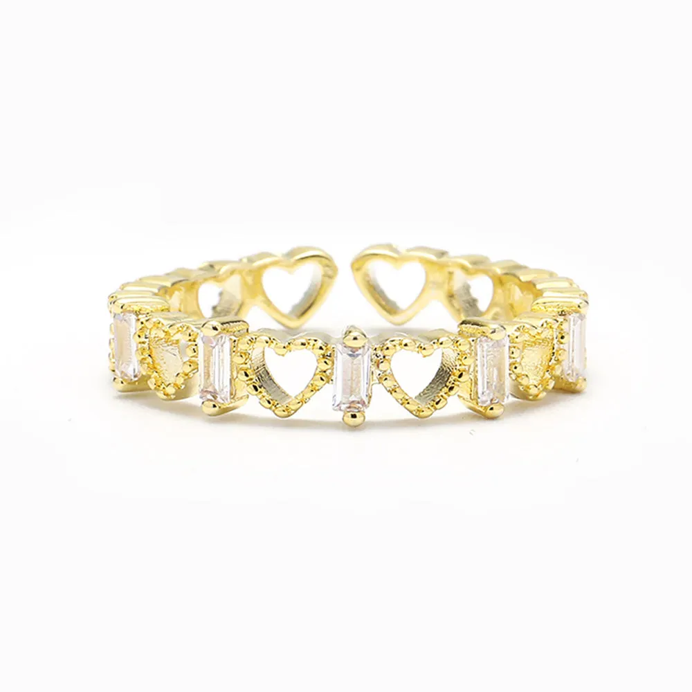 To My Granddaughter "Thank you" Heart Ring sold by SARAH'S WHISPER